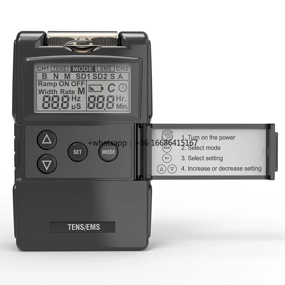 Hot Sale China Programmable Electrotherapy Machine Electric Pulse Stimulator Medical Equipment Physiotherapy