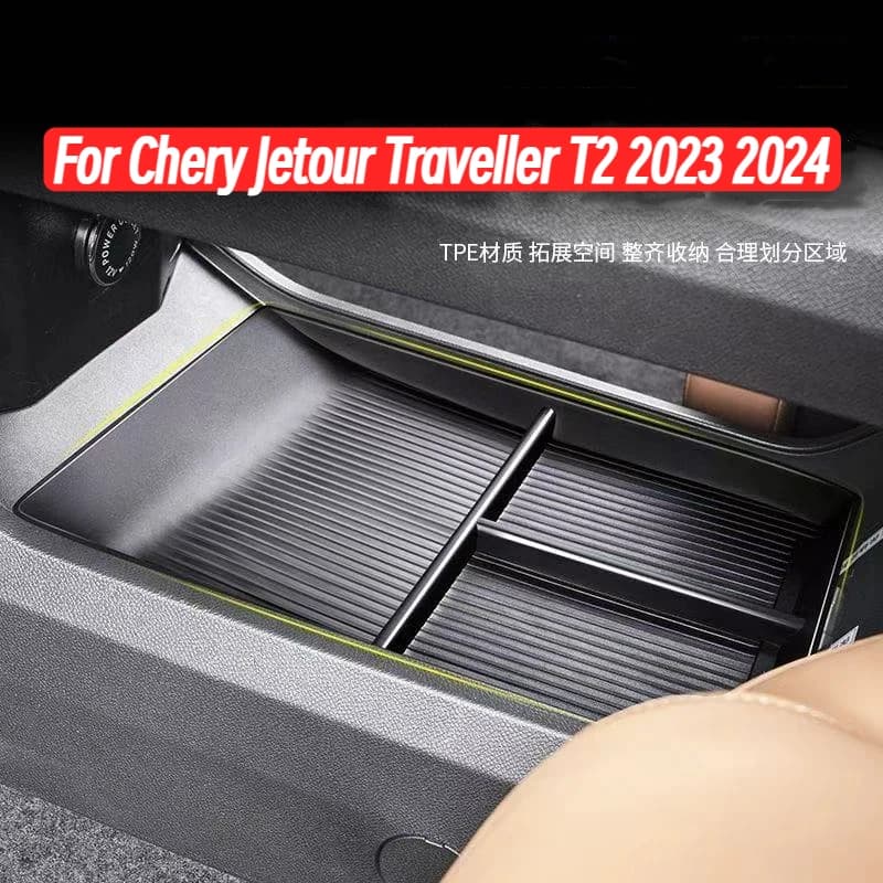 Central Control Lower Storage Box Car Center Console Accessories For Chery Jetour Traveller T2 2023 2024