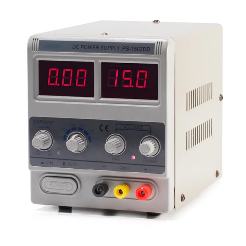 Adjustable DC Regulated Power Supply Digital Display Small Size Mobile Phone Repair DIY Kit 12V 15V 2A Mobile Phone Repair Power