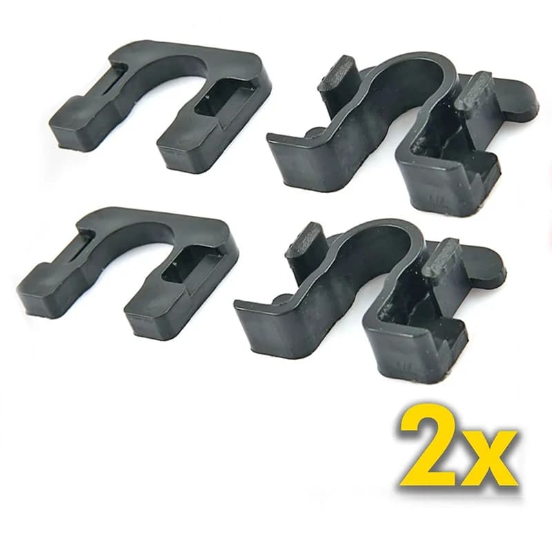 2 Sets Rear Parcel Shelf Fastening Bracket Clip Shelf Clip Plastic Replaces For Ford Focus Fiesta Mondeo B-Max Car Parts