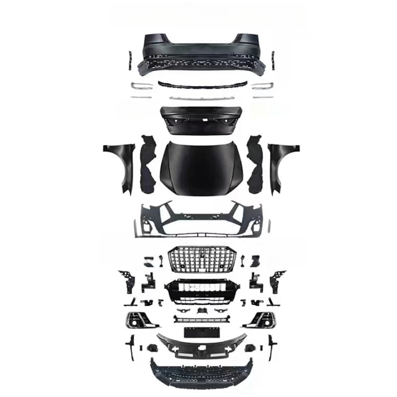 High Quality Factory Direct Body Kit Upgrade Accessories Fit 2011-2017 Vehicles To 2023+ Version With Bumper Grille Hood Parts
