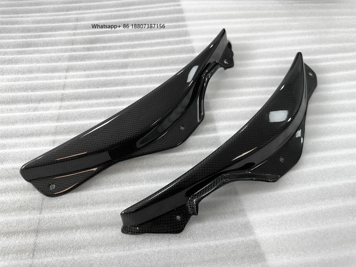 SF90 OEM Style Auto Parts Dry Carbon Fiber Body Kit Automotive Accessories Front Bumper Attachment forFerrari SF90