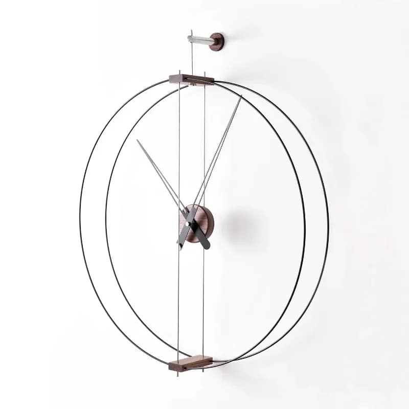 Modern Wall Clocks Metal Clock Watch Minimalist Living Room Clocks Creative Large Clock Elegant Ornaments Home Decorations