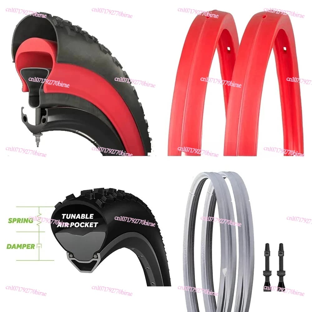 No Inner Tube Protective Tire Pad, Mountain Vacuum Explosion-proof Ring