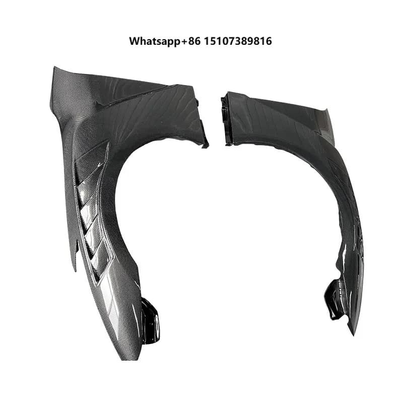 Carfly Carbon New for GTR R35 2008-2023 Nismo Style Upgrade Vented Carbon Fiber Front Fenders with 6-Month Warranty