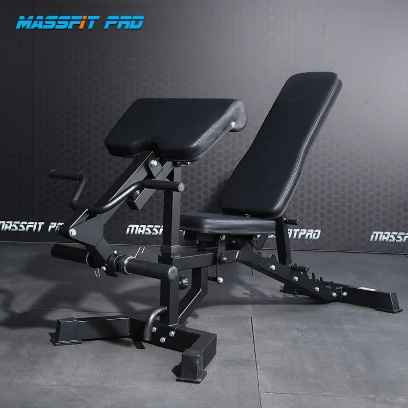YJQ Multifunctional Dumbbell Stool Bench Press Stool Abdominal Board Biceps Training Fitness Stool Training Chair