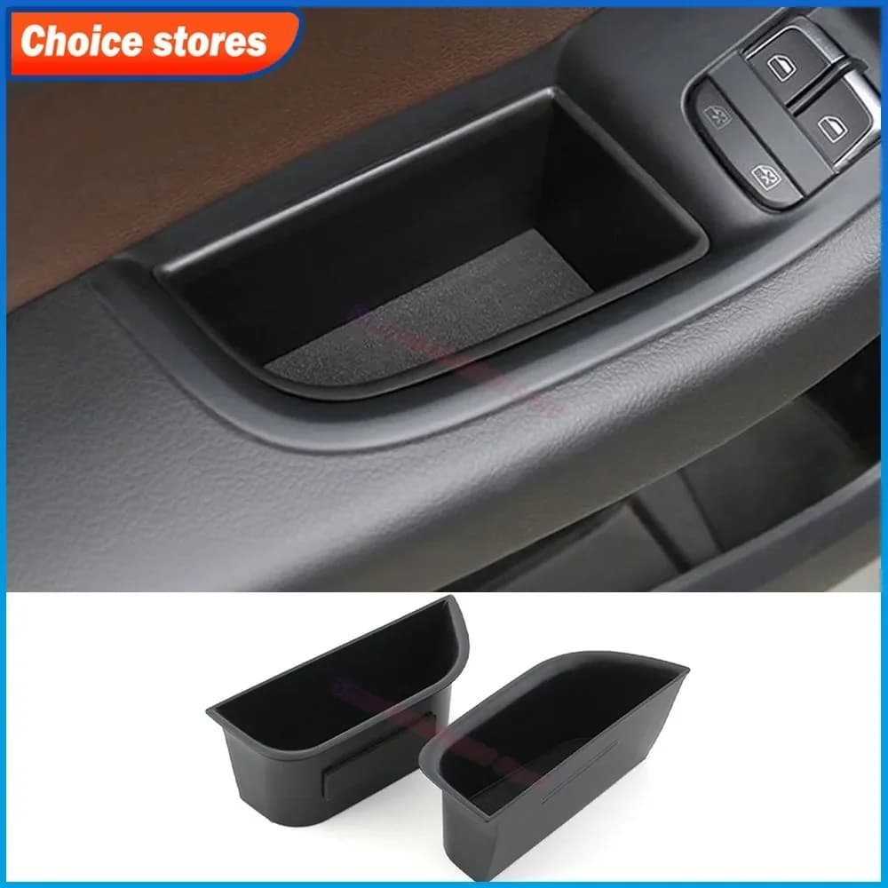 Organizador de Puerta de Coche, Porta Tarjetas y Teléfono para Audi A7 Sportback 4G8 S7 C7/4G 2010-2017, Caja de Almacenamiento