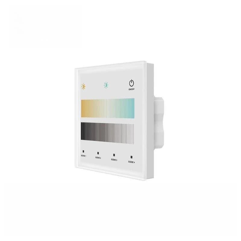 0-10V dimmer Dual color temperature 1-10V dimming color temperature Touch panel Smooth and flicker-free 256 levels