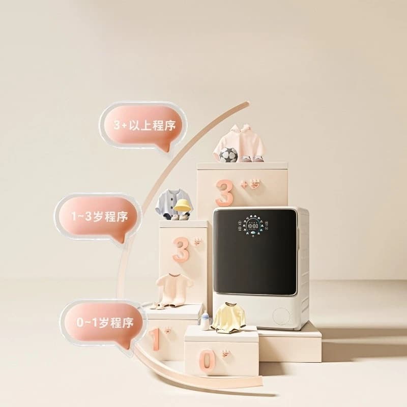 Mini drum washing machine washing and drying machine automatic household