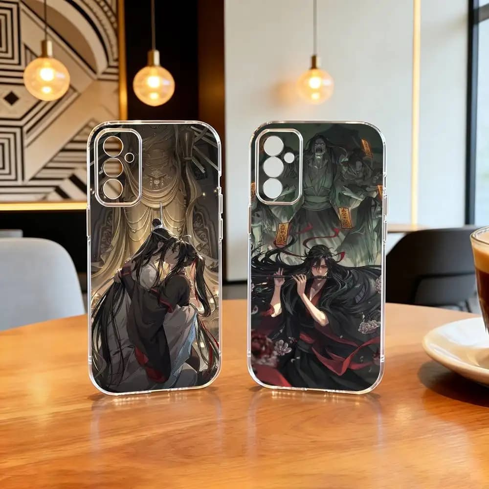 Anime mo dao zu shi  Phone Case For SamsungA10,12,20,21S,30,31,40,50,51,52,70,71 Transparent Cover