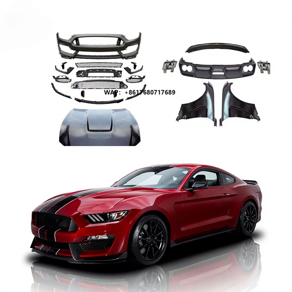 Automotive Parts Bodykit  for  Mustang Upgrade GT350 Style Body Kit 15-17 conversion kit other car parts