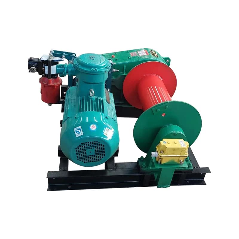 Hot Selling High Speed 1-10 Ton Electric Cable Pulling Winch JkJm Model 1500kg Load Gearbox Motor Engine Tug Barge 3 Ton Cranes