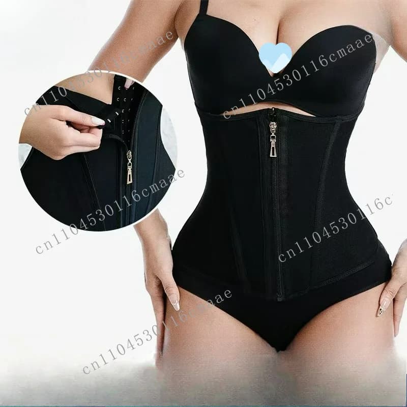 Suitable for bodysuit zipper breasted fitness yoga abdominal exercise