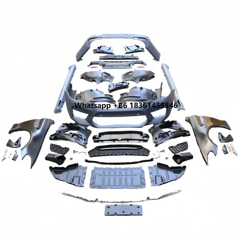 Suitable For The 5 Series G30/G38 525 530Li 540I With M5 Body Kit Including Bumpers Rear Fenders And Center Air Intake