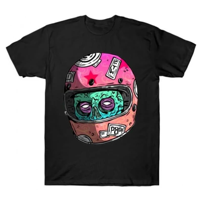 GO FAST Cafe Racer Born to Ride Retro Motorcycle Gift T-Shirt for bikers 100% cotton Short sleeve Graphic clothes All size Tee