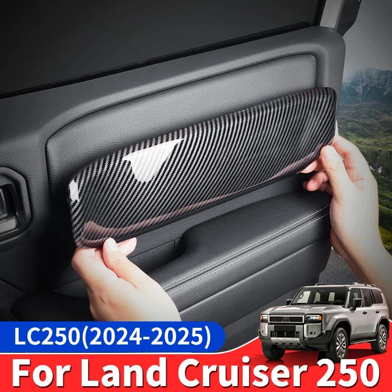 For Toyota Land Cruiser 250 2024 2026 Prado LC250 1958 First Edition Car Door Decoration Cover Interior Upgraded Accessories