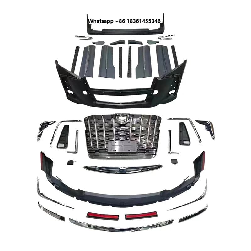 For 2015-2018 Alphard Modified Mona Lisa Body Kit, No Need to Change Lights, Front and Rear Bumpers Veidt Suitable