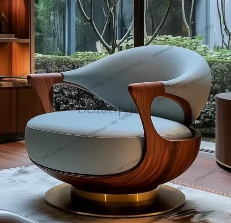 PG-Modern Swivel Armchair Luxury Boucle Fabric Accent Lounge Sofa Chair for Living Room Furniture Set make 20days