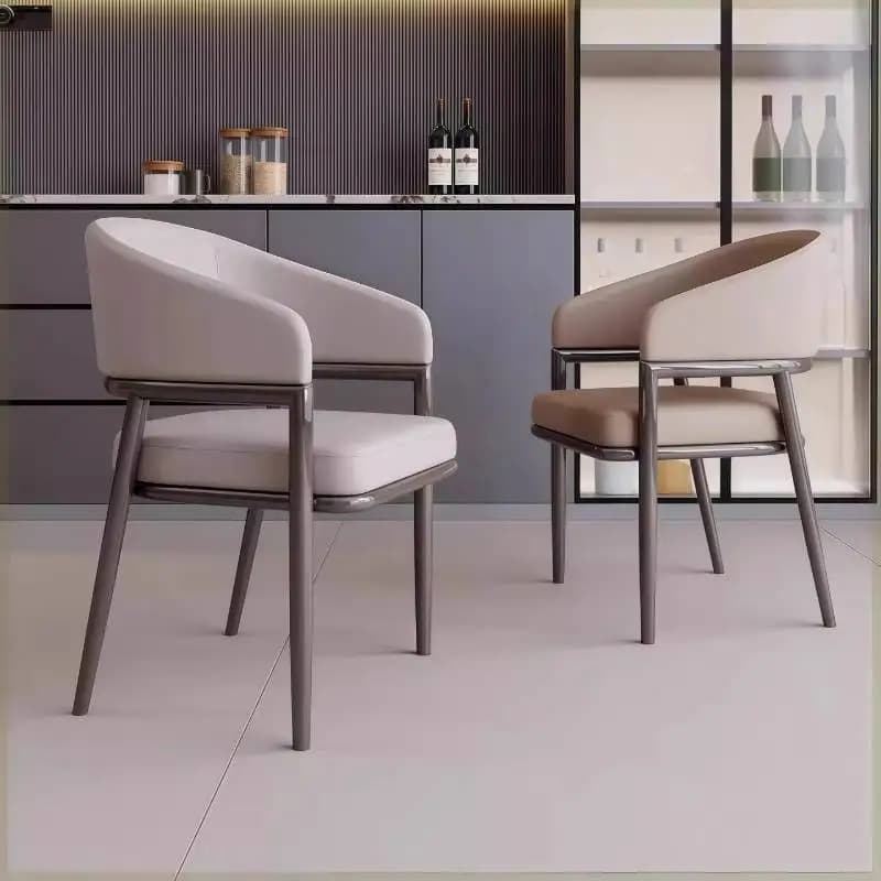 Cushion Backrest Dining Chairs Luxury Elegant Wedding Office Dining Chair Accent Throne Sedie Sala Da Pranzo Furniture