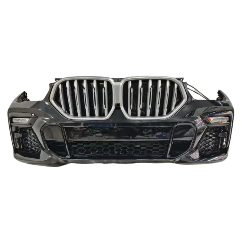 Car Accessories Full Replacement Front Bumper Assembly with Grille Exterior Tuning Sport for X6 G06 SUV