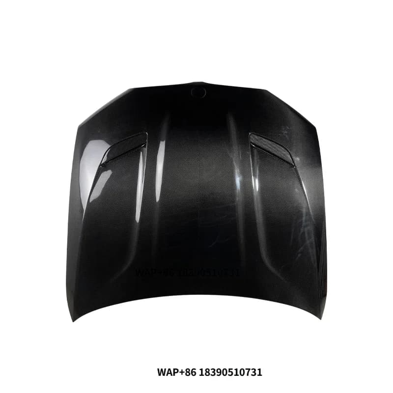 Car Exterior Modify Parts G30 G38 F90 CS Style Dry Carbon Fiber Engine Hood for 5 Series G30 G38 M5 F90 Front Bonnet