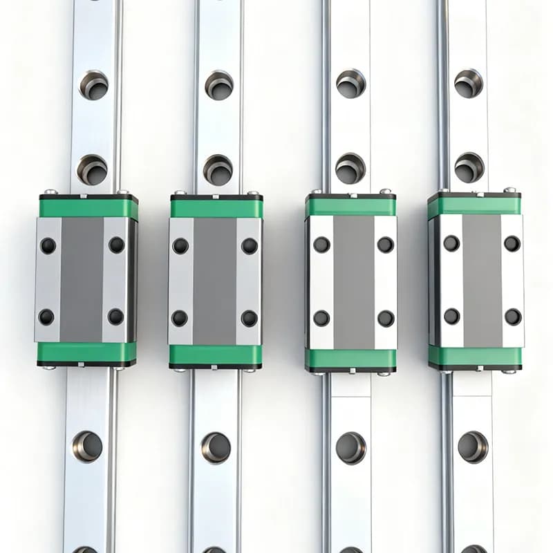 MGN12H Miniature Linear Guide Slider, Bearing Steel Linear Motion Block, High‑Precision Wear‑Resistant Low‑Noise Component
