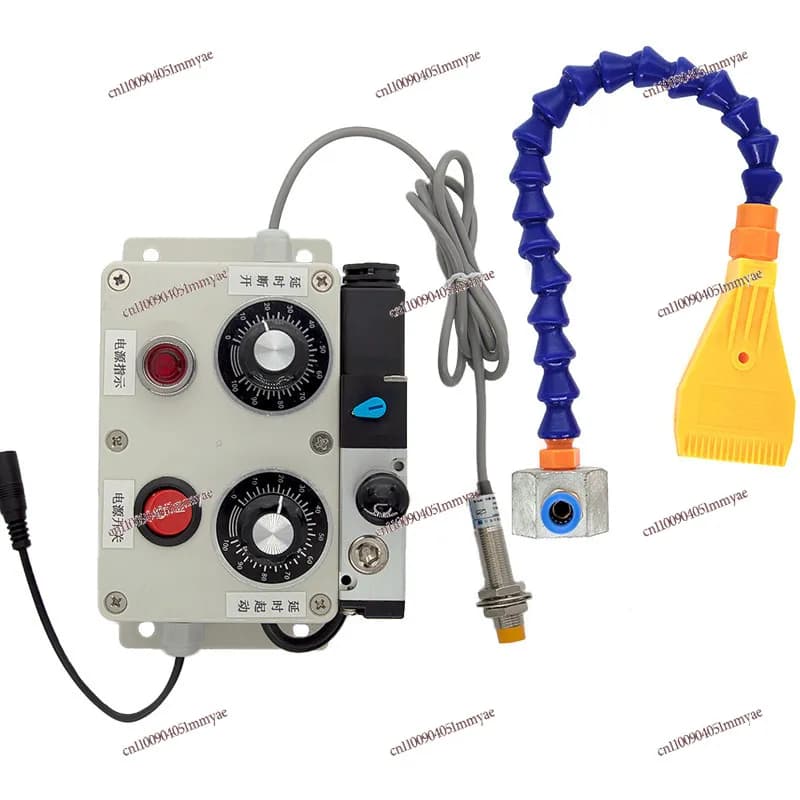 New double delay automatic blowing blower punch induction pneumatic