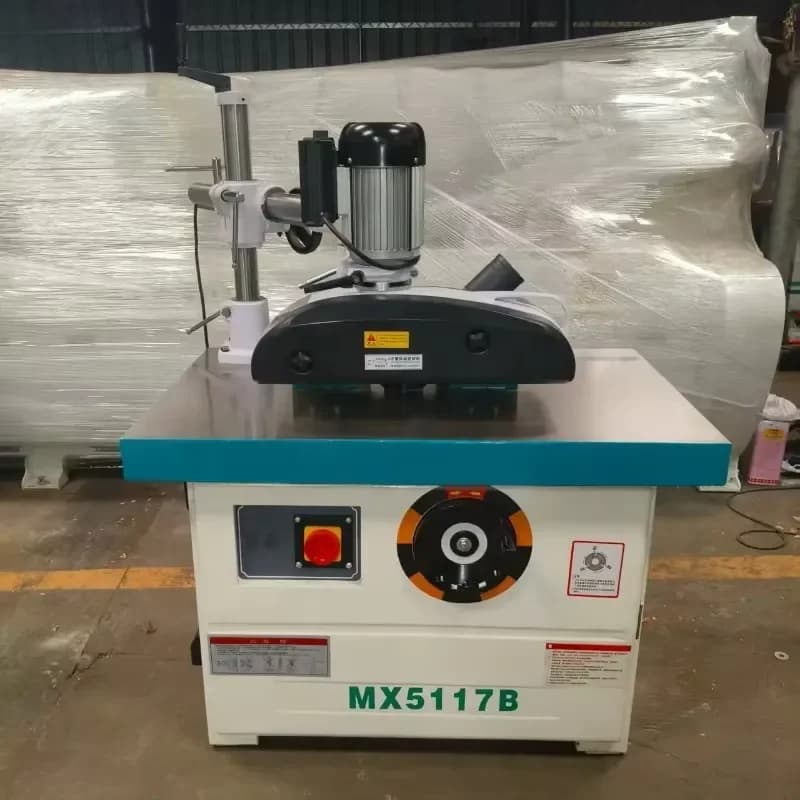 MX5117B Spindle Shaper Moulder Vertical Milling Wood Door Machine Woodworking One Axis Shaper Moulding Wood Shaper Machine