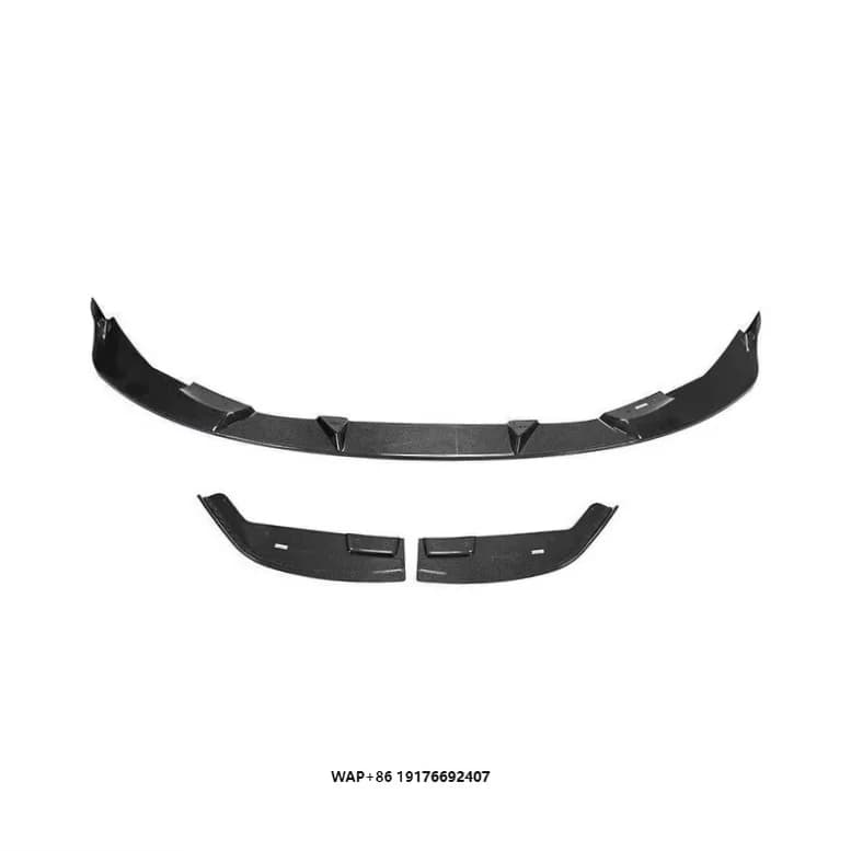 Suitable for M3 M4 F80 F82 F80 carbon fiber front lip and rear lip engine hood body kit High quality carbon fiber body kit