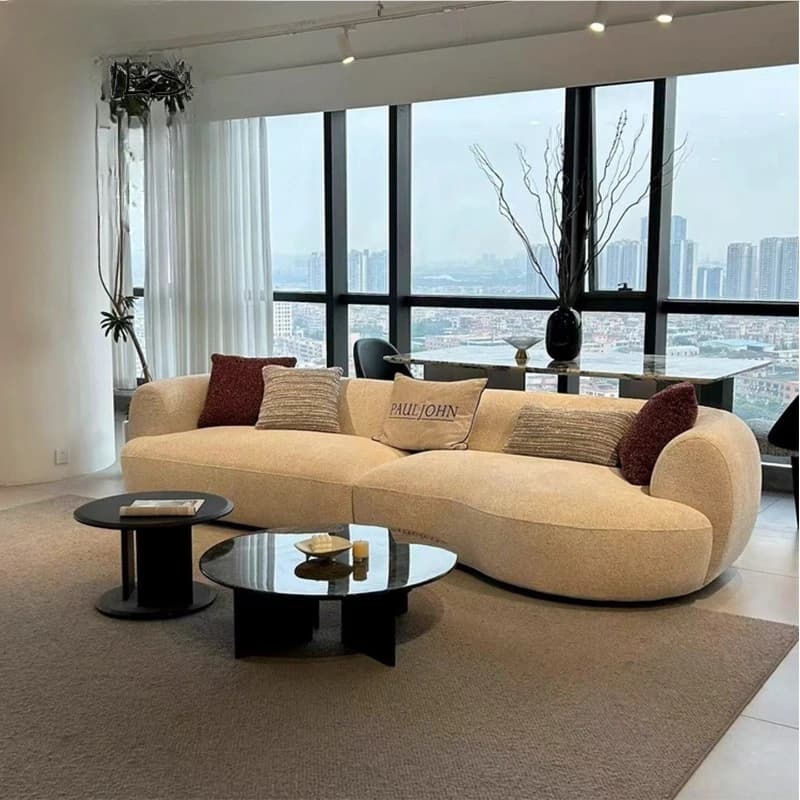Family Armchair Sofa Designer Classic Minimalist Sectional Sofa 2 Seater Comfortable Woonkamer Banken Living Room Furniture