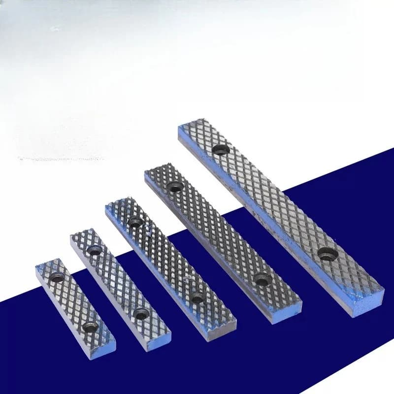 2pcs/set The Jaw For Heavy Type Vise The Part Of Vice 3/4/5-10 Inch