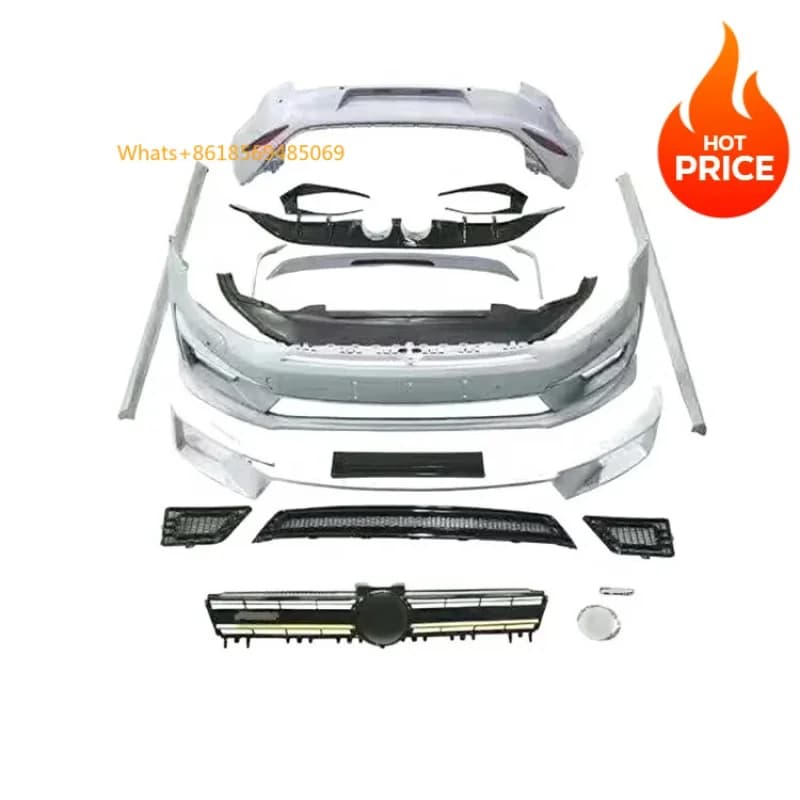 Hot Sale! Body Kits   Refitted - R400 Style Front/Rear Bumpe & Side Skirts