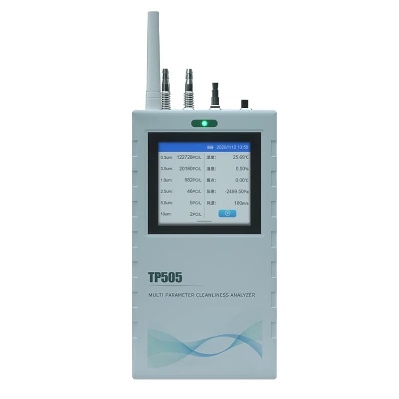 Laser Particle Counters 2.83L PM2.5 PM5 PM10 Dust Analyzer MES RJ45 WIFI Air Differential Pressure  Wholesale