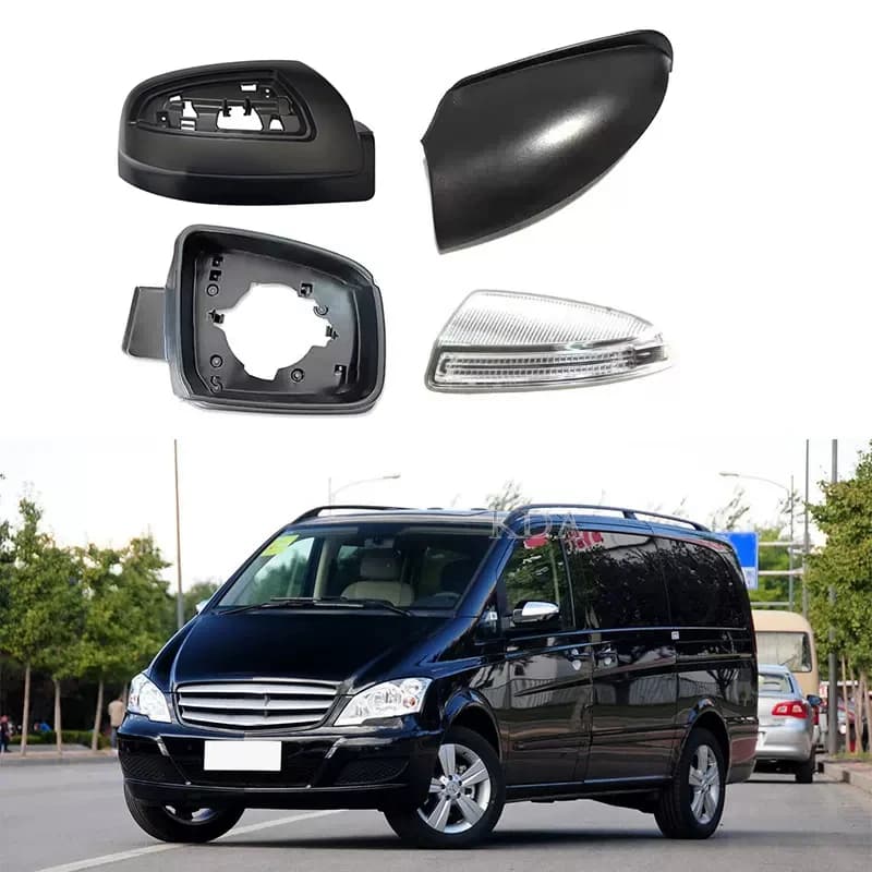 Applicable to Mercedes-Benz Viano W639 11-15 mirror housings, rearview mirror housings, rearview mirror covers, and rear covers