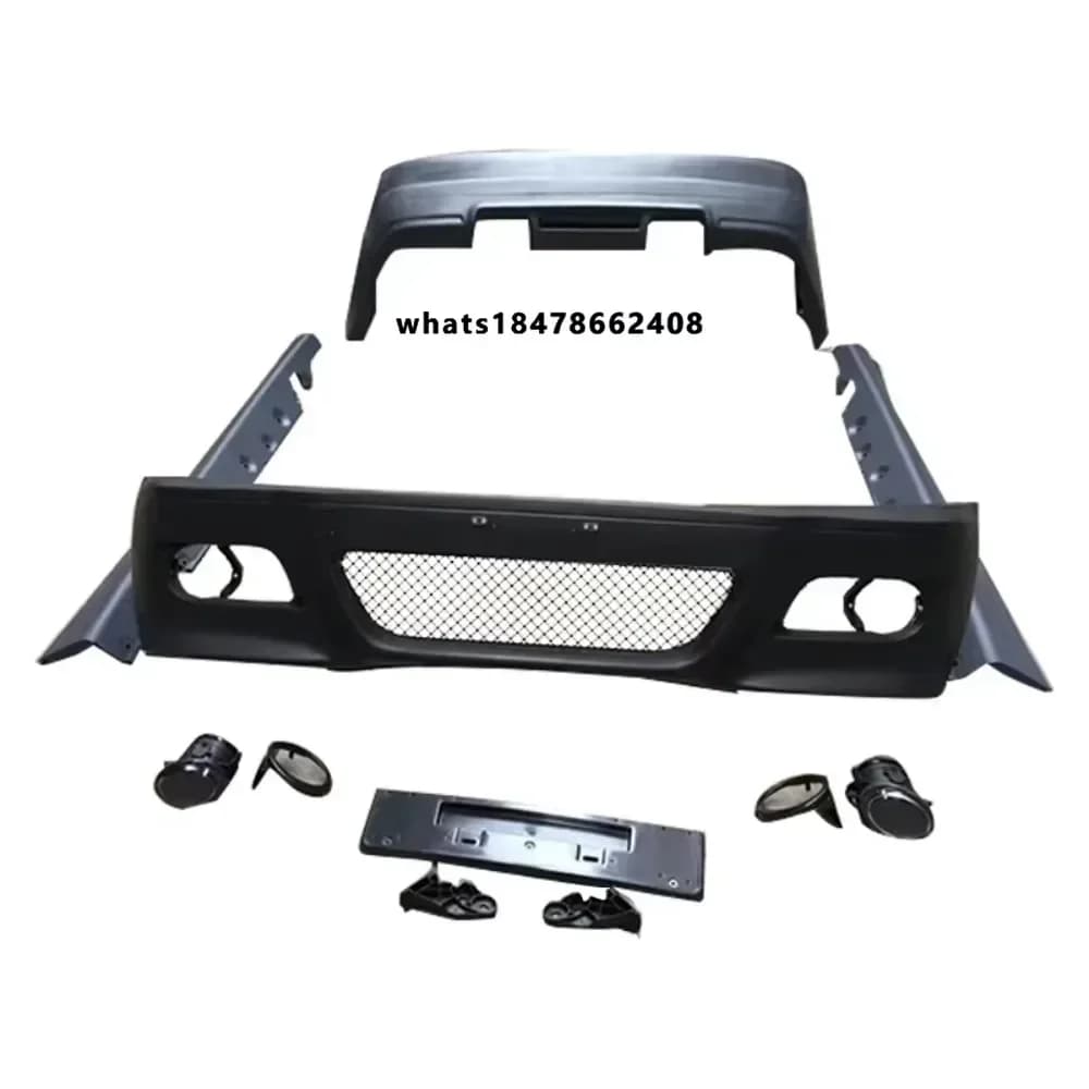 Body Kit PP Plastic Side Skirt Front Bumper Rear Bumper Body Kit