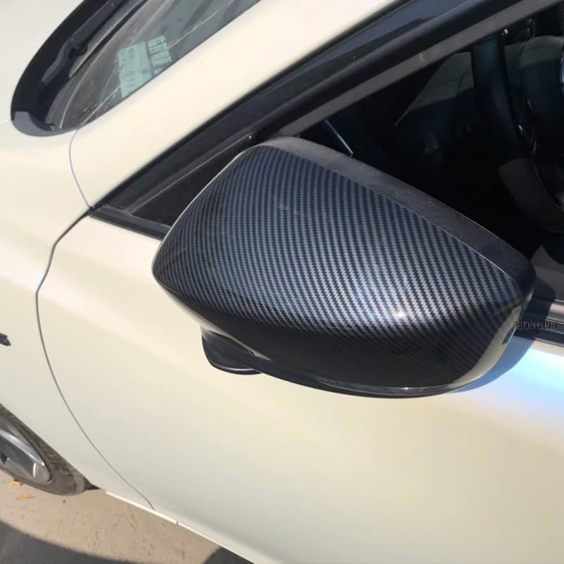 Car Styling For Mazda 6 Mazda6 2018-2021 Door Side Wing Rearview Mirror Cover Caps Shell Housing Auto Accessories