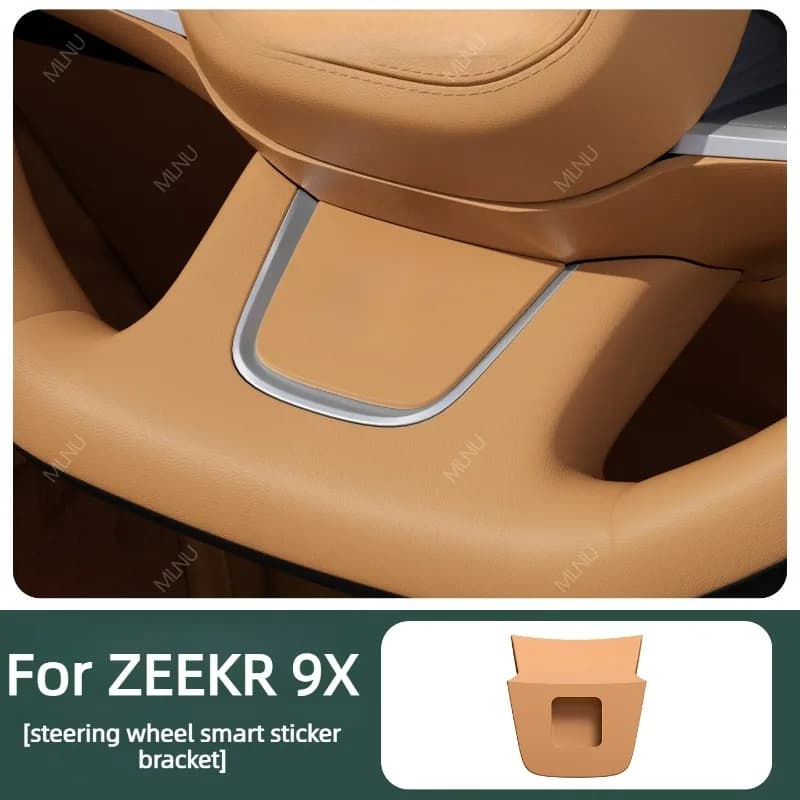 Steering Wheel Holder For ZEEKR 9X 2025-2026 Accessories Silicone Non-Slip Ultra-Thin Lightweight Shock-Absorbing Secure