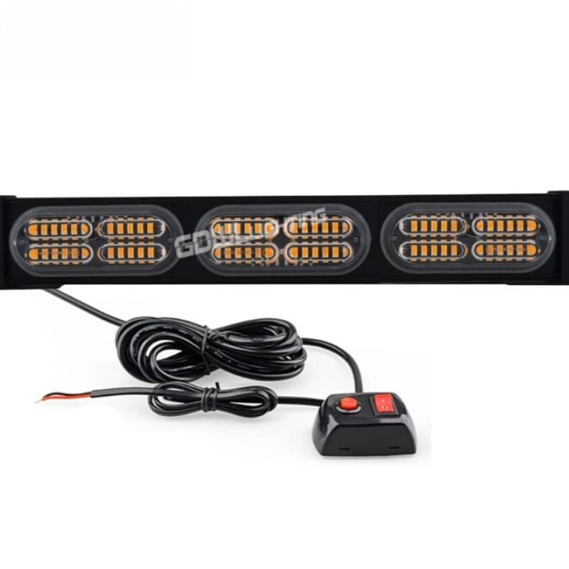 72LED strip flash light, long bar light, stick light 3 sections China net warning light