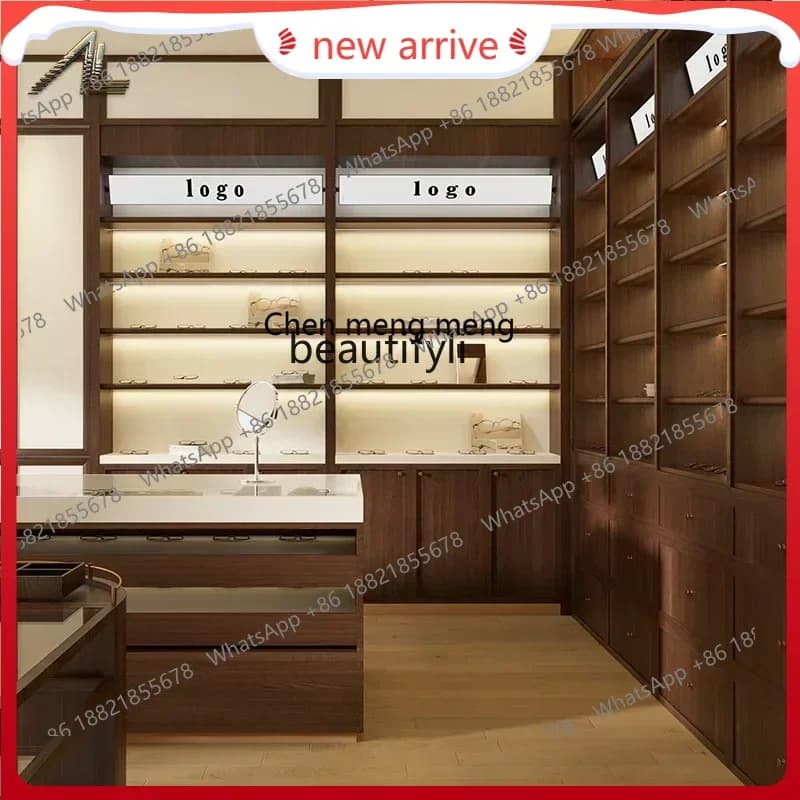 SS new styleOptical shop display Nakajima sunglaes display rack sunglaes luxury cabinetss 7486 ss 7486
