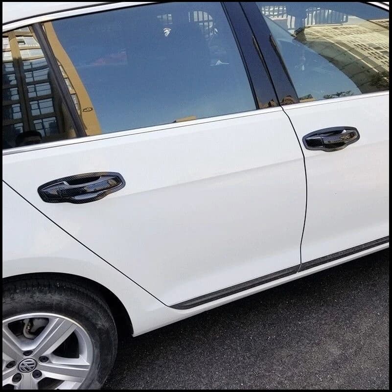 Car Styling For Volkswagen Golf 7 MK7 2014 2015 2016 Door Handle Bowl Cup Cover Trim Auto Parts Accessories