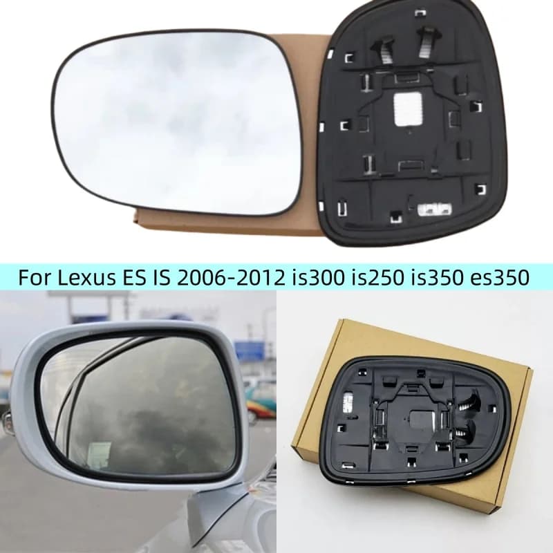 Heated Auto Side Mirror Glass for Lexus ES IS 2006-2012 Rearview Left Right IS300 IS250 IS350 ES350 Auto Parts