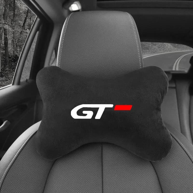 Car Headrest Neck Support Pillow Seat Belt Shoulder for 5008 4008 3008GT 2008 508 408 308 GT Car Accessories Interior