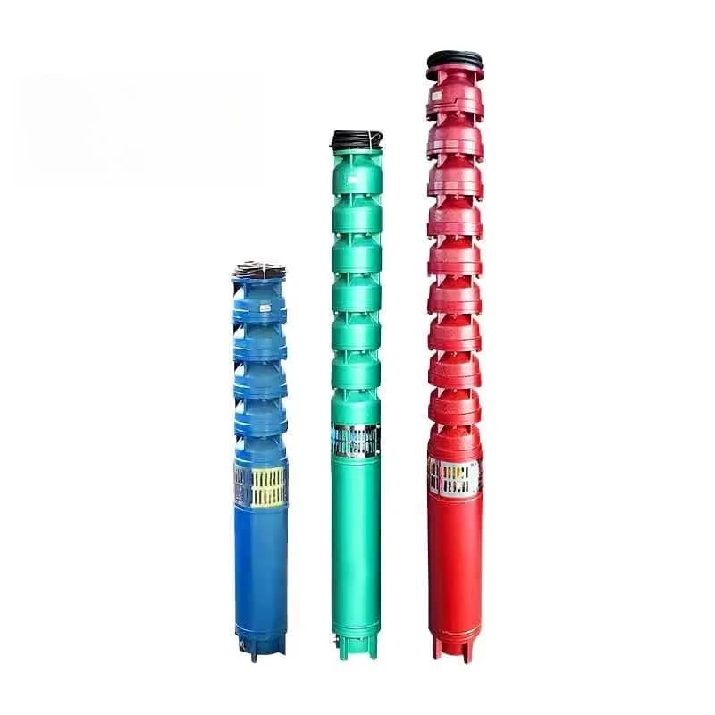 High Pressure Electric Deep Well Pump Multistage 380V Centrifugal Vertical Borehole Pump for Industrial & Irrigation Use