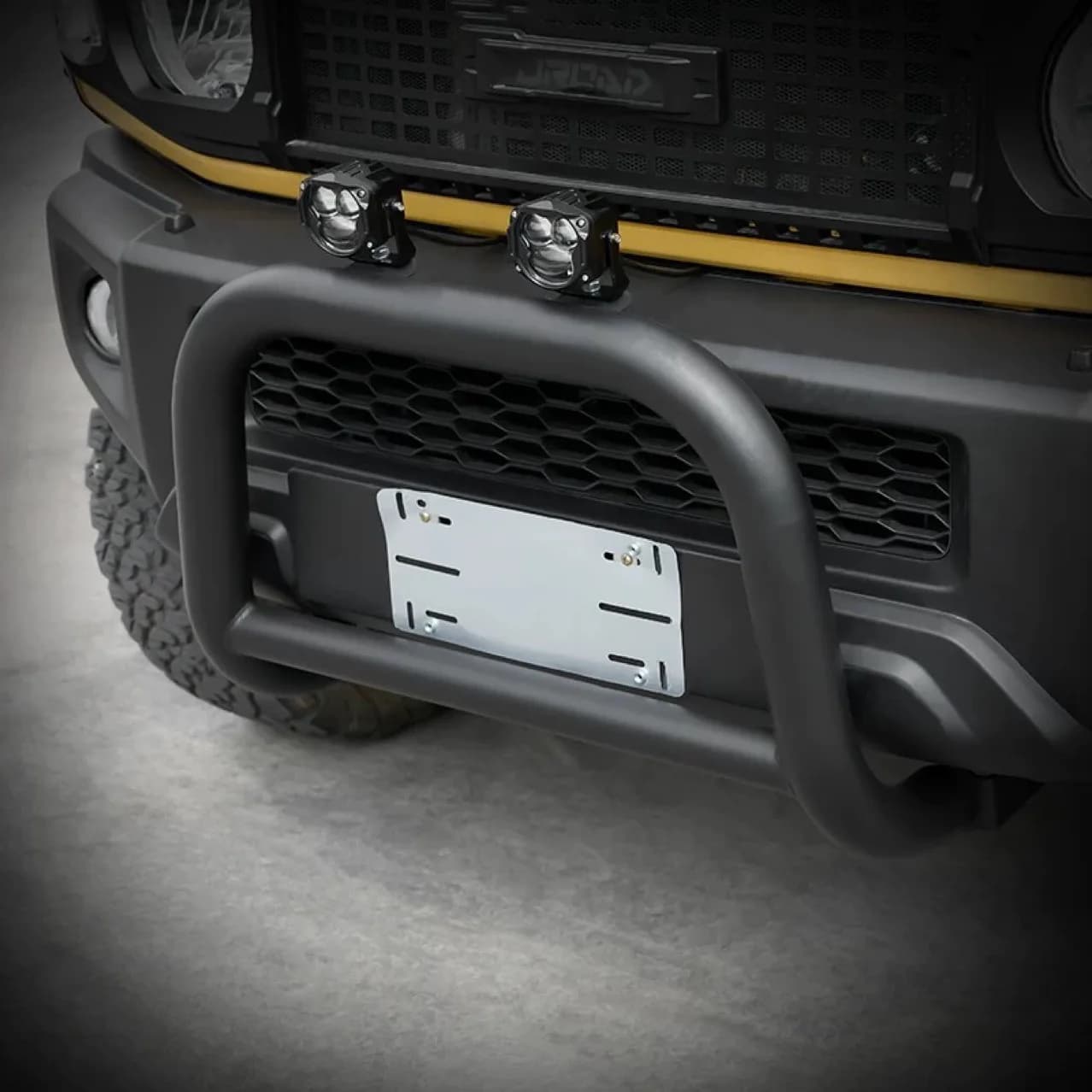 New Jimny JB74 Anti-Collision Front Bumper Bar 18-25 Years Off-Road Guard for 3/5 Doors Calf Fence