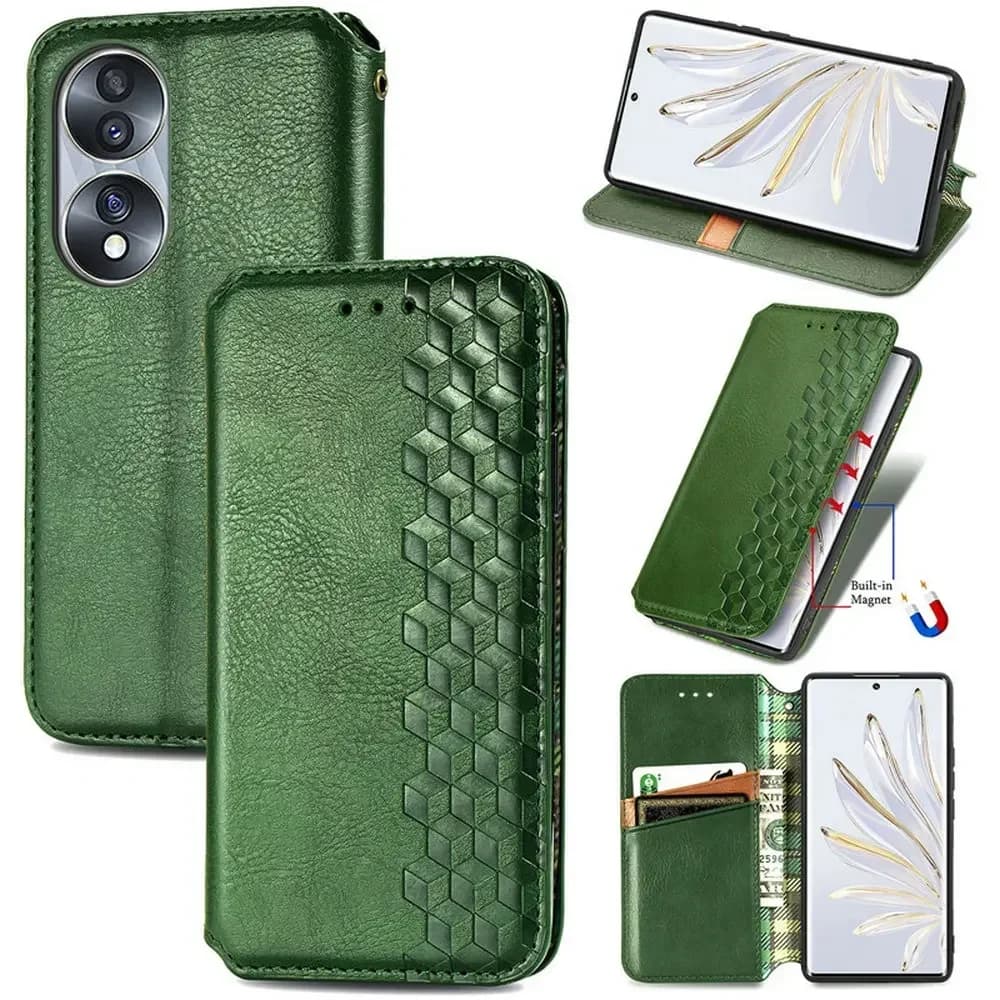 Honor 400 Lite 200 Smart 5G Luxury Case For Huawei Honor 200 Pro Leather Wallet Cover Honor 90 200 Lite 300 Ultra Magnetic Funda