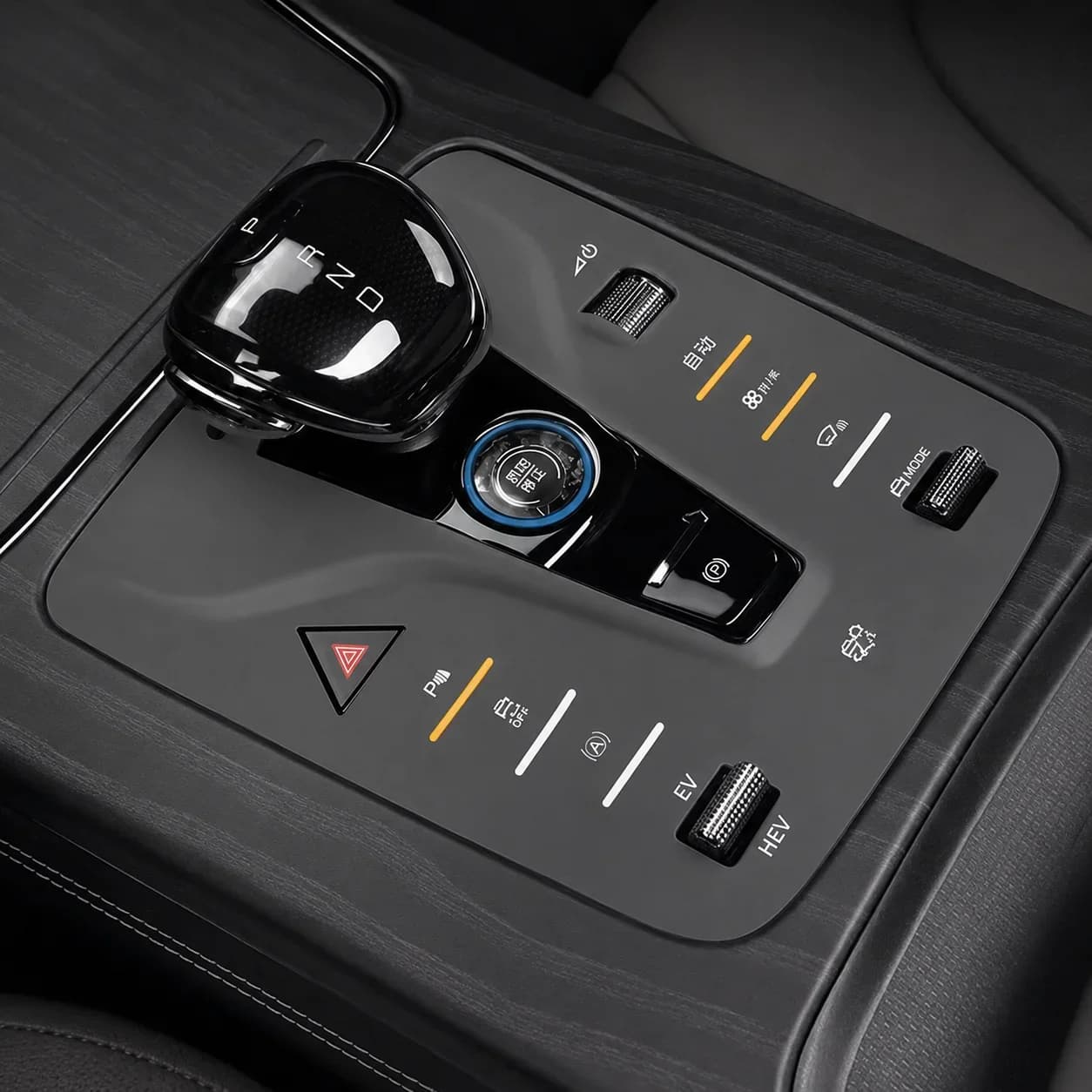 Center Modification Protection Pad for BYD Atto3 Han Tang Song Plus 2023 Button Area Scratch-Resistant Pad Interior Decor Trim