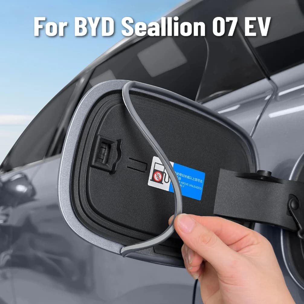 For BYD Seallion 07 EV Dmi Charging Port Sealing Ring Fuel Filler Cap Waterproof Rainproof Protective Cover Rubber Strip