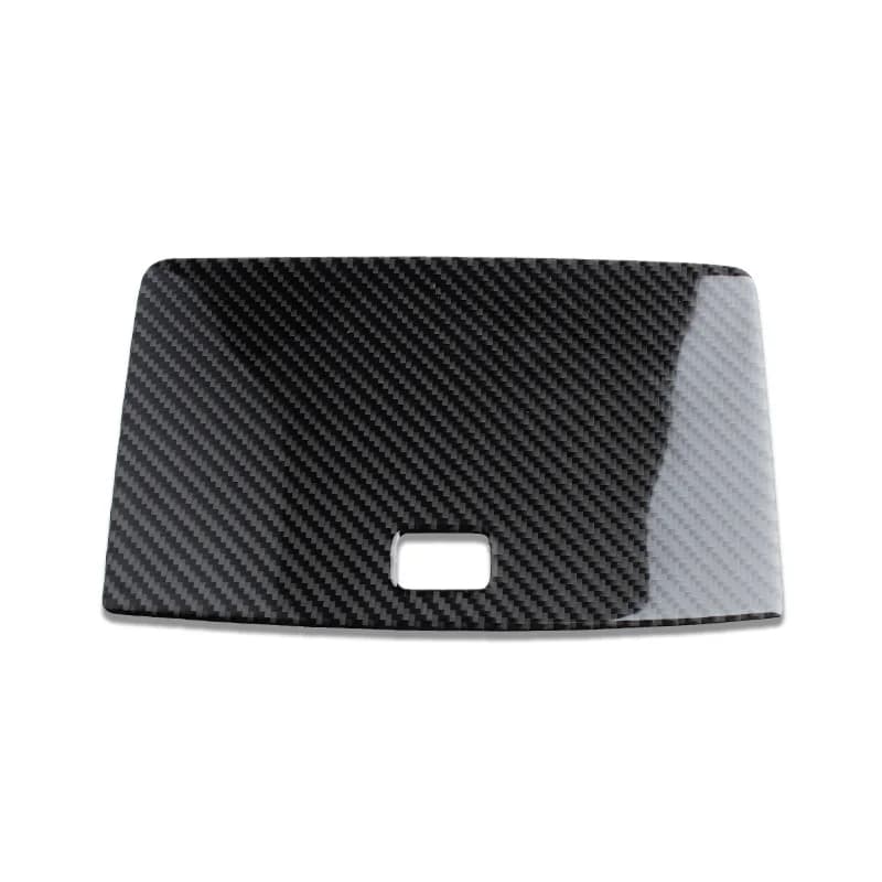 For Mercedes-Benz Old C-class W204 Car Interior Modification Carbon Fiber Central Control Display Panel Decorative Sticker