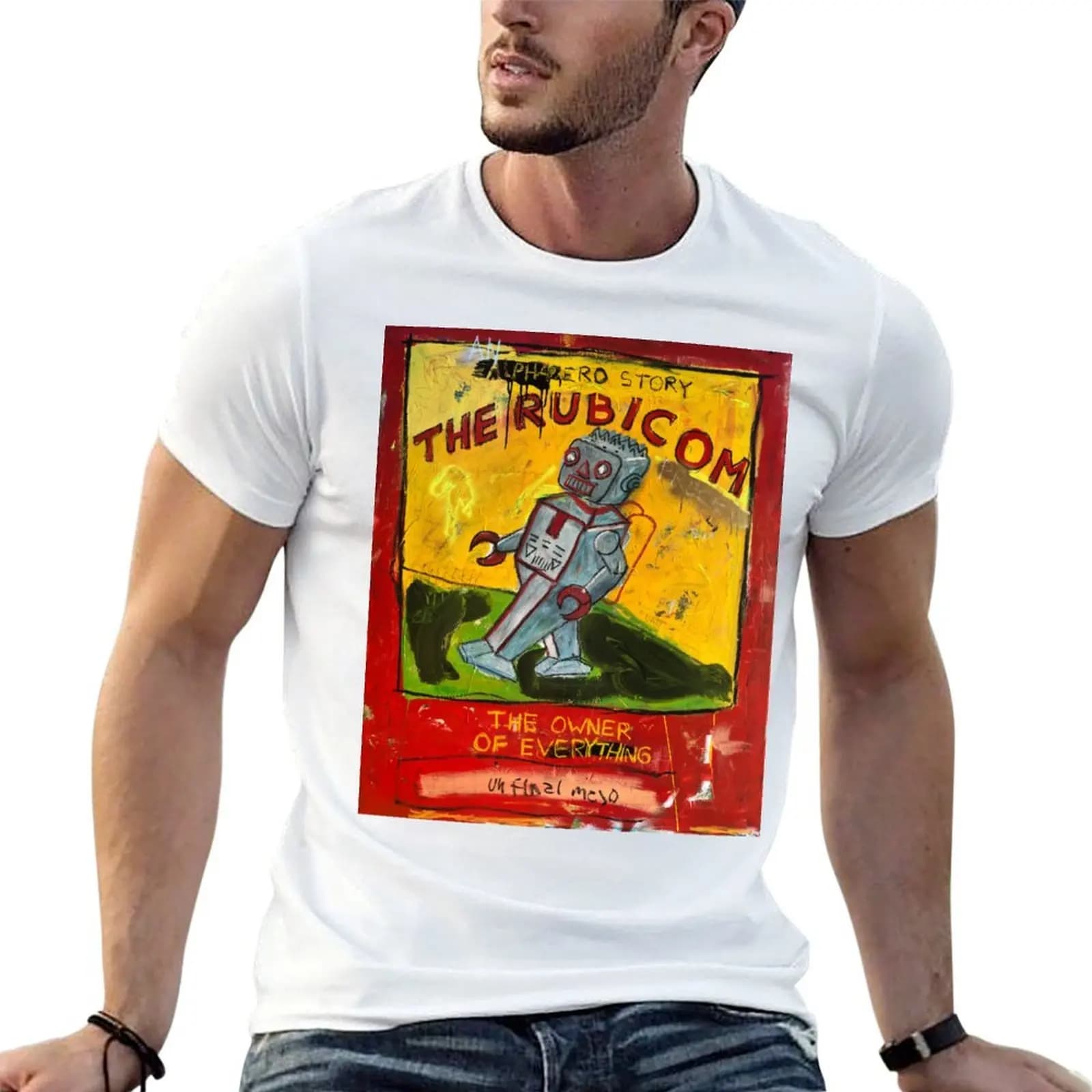 The Rubicom T-Shirt luxury t-shirt custom t-shirts Men's cotton t-shirt