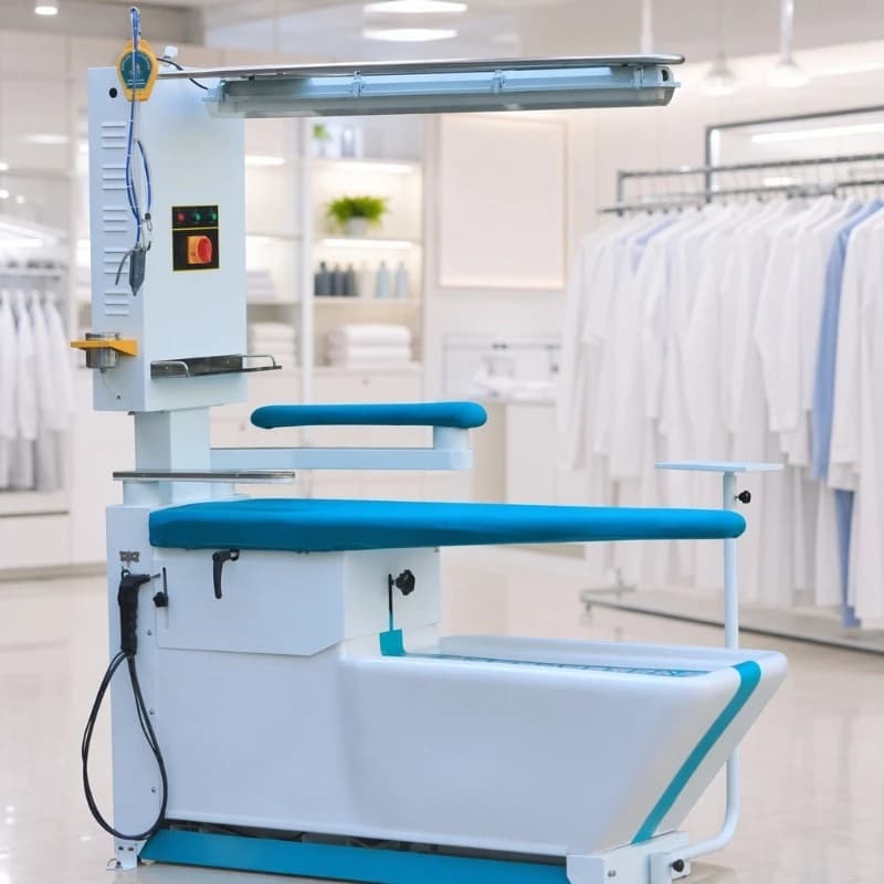 Multifunctional ironing table, washing and ironing equipment